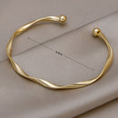 PULSEIRA BRACELETE BANHADA EM OURO 18K